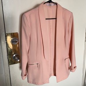 Just Fab • Baby Pink Blazer